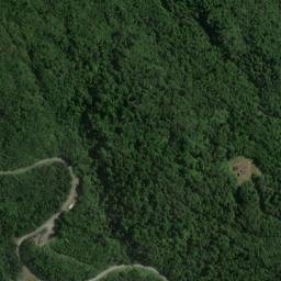 Satellite imagery of Inchbonnie Bluff, NZ