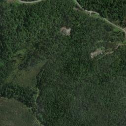 Satellite imagery of Inchbonnie Bluff, NZ