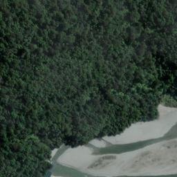 Satellite imagery of Taipo Bluff, NZ