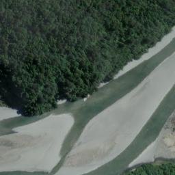 Satellite imagery of Taipo Bluff, NZ