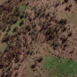 Satellite imagery of Pearces Hill, AU