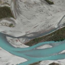 Satellite imagery of Griffin Bluff, NZ