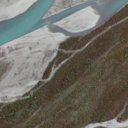 Satellite imagery of Griffin Bluff, NZ