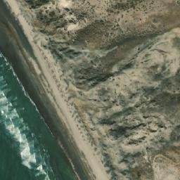 Satellite imagery of Cerro Cormoranes, AR