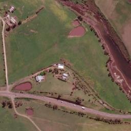 Satellite imagery of Mount Garrett, AU