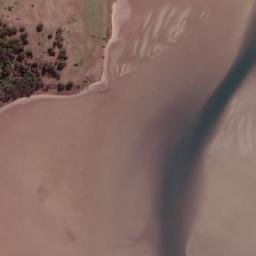 Satellite imagery of Shell Fish Point, AU