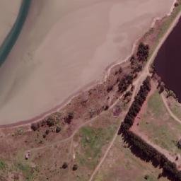 Satellite imagery of Shell Fish Point, AU