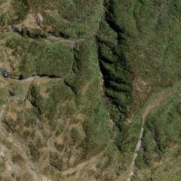Satellite imagery of Razorback Ridge, NZ