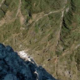 Satellite imagery of Razorback Ridge, NZ