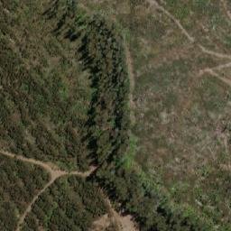Satellite imagery of Blue Gum Knob, AU