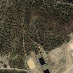 Satellite imagery of Little Blue Hill, AU