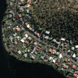 Satellite imagery of Bedlam Walls Point, AU