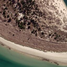 Satellite imagery of Sandy Point, AU
