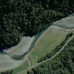 Satellite imagery of Samuel Spur, NZ