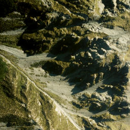 Satellite imagery of Blackball Ridge, NZ