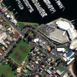 Satellite imagery of Wrest Point, AU