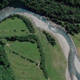 Satellite imagery of Prominent Spur, NZ