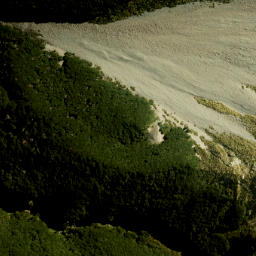 Satellite imagery of Blackball Ridge, NZ