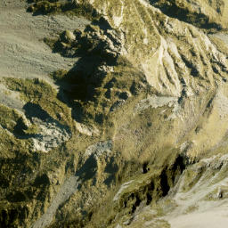Satellite imagery of Blackball Ridge, NZ