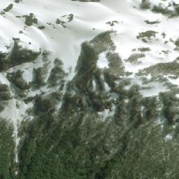 Satellite imagery of Cerro Pantjolín, AR
