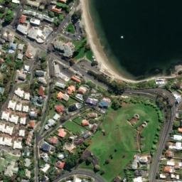 Satellite imagery of Sandy Bay Point, AU