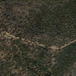 Satellite imagery of Mount Forestier, AU