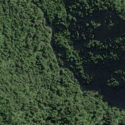 Satellite imagery of Caulfield Spur, NZ