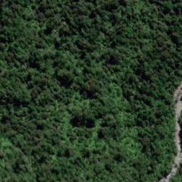 Satellite imagery of Hinau Spur, NZ