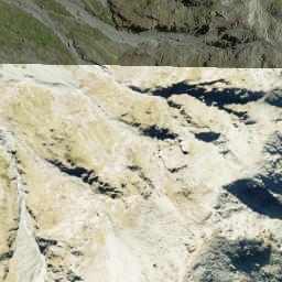 Satellite imagery of McLaurin Ridge, NZ