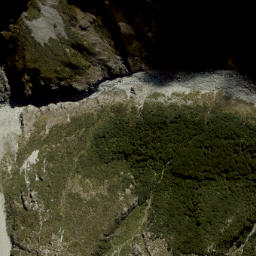 Satellite imagery of Rome Ridge, NZ