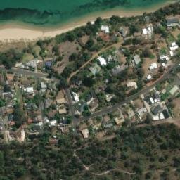 Satellite imagery of May Point, AU