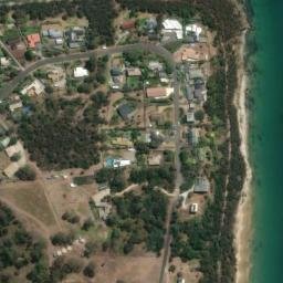 Satellite imagery of May Point, AU