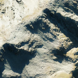Satellite imagery of McLaurin Ridge, NZ