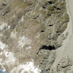 Satellite imagery of Rome Ridge, NZ