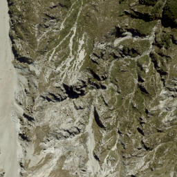 Satellite imagery of Rome Ridge, NZ