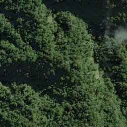 Satellite imagery of Caulfield Spur, NZ