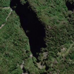 Satellite imagery of Hinau Spur, NZ