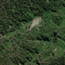 Satellite imagery of Hinau Spur, NZ