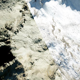Satellite imagery of Rome Ridge, NZ