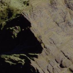 Satellite imagery of Whitehorn Ridge, NZ