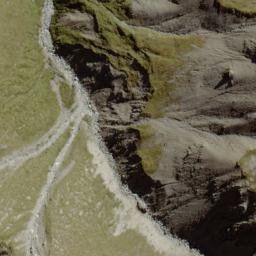 Satellite imagery of Donovan Ridge, NZ