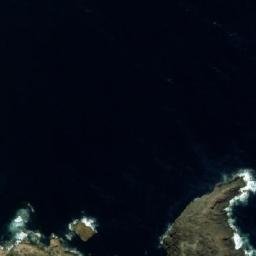 Satellite imagery of Cape Surville, AU