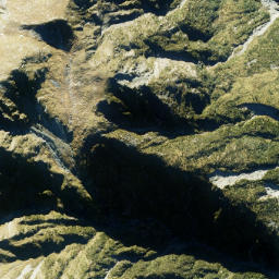 Satellite imagery of Clough Memorial, NZ
