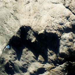 Satellite imagery of Pamperos Cairn, NZ