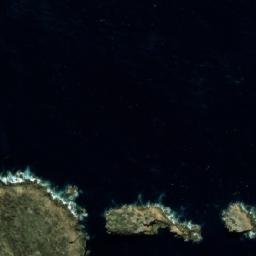 Satellite imagery of Cape Surville, AU