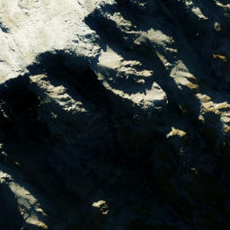 Satellite imagery of Marshal Ridge, NZ