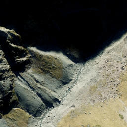 Satellite imagery of Pamperos Cairn, NZ