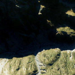 Satellite imagery of Marshal Ridge, NZ