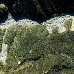 Satellite imagery of Clough Memorial, NZ
