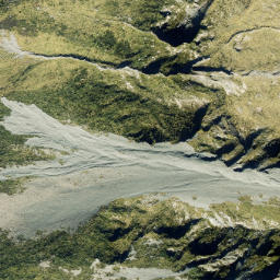 Satellite imagery of Clough Memorial, NZ